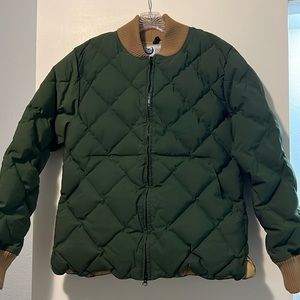 Crescent Down Works Diagonal Quilt Sweater - Men’s